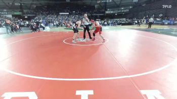 Boys 1B/2B 215 Champ. Round 1 - Nyguel Pena, Taholah vs Ares Swain, Newport