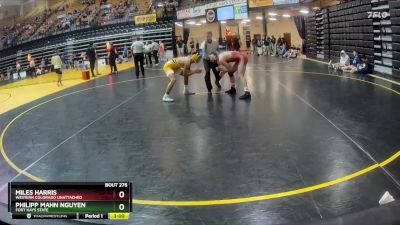 149 lbs Cons. Round 2 - Miles Harris, Western Colorado Unattached vs Philipp Mahn Nguyen, Fort Hays State