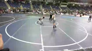 81 lbs Rr Rnd 3 - Hayes Ingram, Bear Cave vs Elijah Beatson, Belle Fourche WC