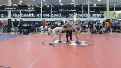 140 lbs Rr Rnd 5 - Landen Vercoe, Sly Fox WC - HSC vs Blake Boyer, Kraken Grizzly - HSC