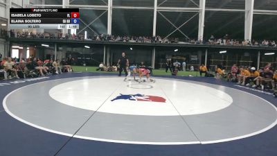 95 lbs Isabela Lobeto, Florida vs Elaina Soltero, California Gold
