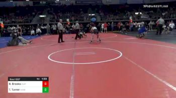 122 lbs Prelims - Braylin Brooks, Unattached vs Taylor Turner, Harepth High School