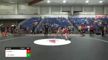 109 lbs Champ. Round 2 - Gavin Lewis, Peacock Wrestling Club vs Heather Crull, Northeastern