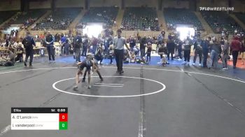 51 lbs Consolation - Asher O'Lenick, Roundtree Wrestling Academy vs Immanuel Vanderpool, Collins Hill Youth Wrestling Club