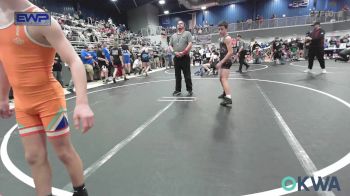 96 lbs Rr Rnd 1 - Carson Bowline, Coweta Tiger Wrestling vs Kamden Sparks, Tonkawa Takedown Club