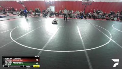 57-59 lbs Round 1 - Reegan Corning, Pardeeville Boys Club Youth Wrestling vs Holden Anderson, Wisconsin