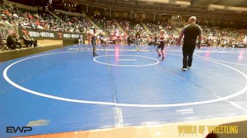 85 lbs 3rd Place - Gus Andra, Maize Wrestling Club vs Jaxon Randall, Immortal Athletics WC