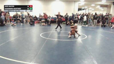 55 lbs Round Of 16 - Jase Dalton, CA vs Alejandro Martinez, CO