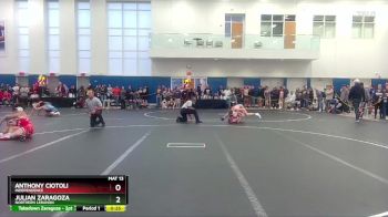 113 lbs Cons. Round 2 - Julian Zaragoza, Northern Lebanon vs Anthony Ciotoli, Independence