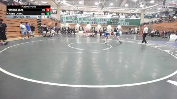 190 lbs Champ. Round 2 - Caden Lasho, La Costa Canyon vs Daniel Leal, Green Valley