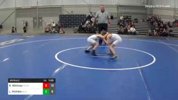 60 lbs Prelims - Remy Whitney, Cowgirls Orange vs Lillian McHam, Bedlam