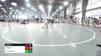 145 lbs Rr Rnd 2 - Francesco Edgar, Elite NJ HSB Red vs Brandon Furgeson, Muddawg Wrestling Club