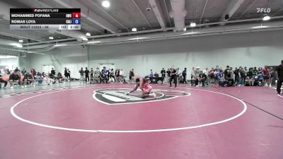 86 lbs Cons. Round 1 - Mohammed Fofana, Gunston Wrestling Club vs Roman Loya, California