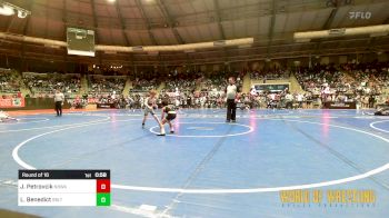 55 lbs Round Of 16 - John Petrovcik, NBWA vs Lukas Benedict, Sebolt Wrestling Academy