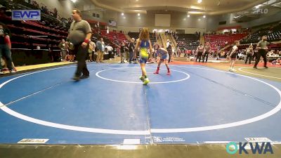 61 lbs Final - Hudson Hood, Collinsville Cardinal Youth Wrestling vs Damen Macias, Berryhill Wrestling Club