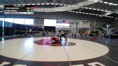 149 lbs Champ. Round 2 - Cole Handlovic, Stevens Tech vs Jayden Medina, Hunter