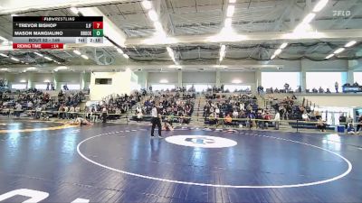 149 lbs Champ. Round 2 - Mason Mangialino, Brockport vs Trevor Bishop, St. John Fisher