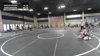 116 lbs Consi Of 8 #1 - Madison McElmeel, Trials WC vs Gabbie Gonsalves, Scrap Yard Garage