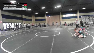 116 lbs Consi Of 8 #1 - Madison McElmeel, Trials WC vs Gabbie Gonsalves, Scrap Yard Garage