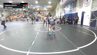 155 lbs Quarterfinal - Anjelika Shiflett, Los Osos vs Eva Garcia, Marina