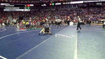 2A-106 lbs Semifinal - Jackson Parmater, Vinton-Shellsburg vs Luke Walsh, Sergeant Bluff-Luton