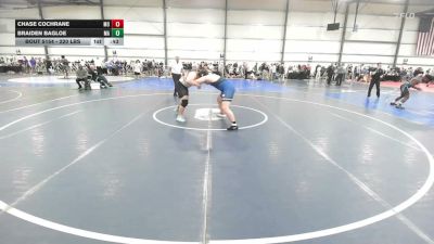 220 lbs Consi Of 32 #2 - Chase Cochrane, MO vs Braiden Bagloe, MA