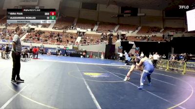 165-D1 Semifinal - Alezandra Robles, Sunnyside High School vs Isra Faja, Sandra Day O`Connor High School