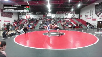 190 lbs 2nd Place Match - Julian Urias, Valley vs Cooper Bradshaw, Declo