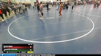149 lbs Cons. Round 3 - Zandon Hopson, AZ vs Elias Reed, WI