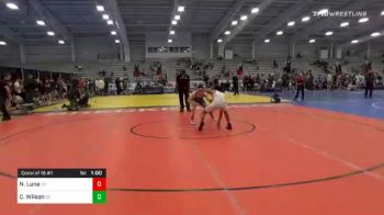 113 lbs Consolation - Noah Luna, NC vs Connor Wilson, SC