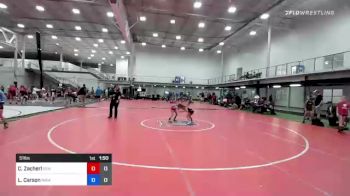 51 lbs Rr Rnd 5 - Charlotte Zacherl, Wyoming Seminary vs Lila Carson, Midwest Black Mambas Team 2