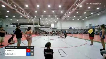 113 lbs Prelims - Ava Rose, Misfits Code Red vs Pasley Denault, Michigan Rev Girls Team 2