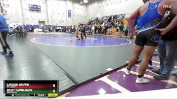 165 lbs Cons. Round 4 - Landon Griffin, Mt. Juliet vs Ricky Pamblanco, Northwest