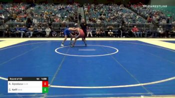 132 lbs Prelims - Alex Apodaca, Elko vs Carson Neff, Bingham