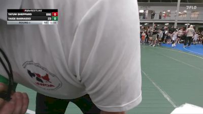 48 lbs Round 1 - Taige Barrasso, Steller Trained Bossk vs Tatum Sheppard, Barn Brothers WC