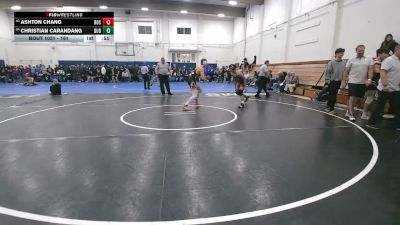 161 lbs Cons. Round 3 - Ashton Chang, Roseville vs Christian Carandang, Dublin