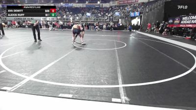 116.4-123.4 lbs Consi Of 16 #2 - Ava Dewitt, Darkhorse WC vs Alexis Ruff, No Team