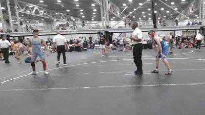 138 lbs Round 4 (6 Team) - Justin Scanlon, Mat Assassins Red vs Jeremy Negron, Freakztyle Wrecking Crew