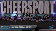 All Star Rebels - Repent [2022 L3 Junior - Small Day 1] 2022 CHEERSPORT Oaks Classic