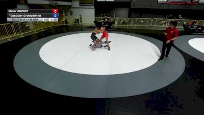 126 lbs Cons. Semis - Jimmy Jimenez vs Gregory Gyumushyan