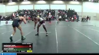 157 lbs Round 1 (16 Team) - Noah Baker, Marian University (IN) vs Anthony Maia, Cumberland (Tenn.)