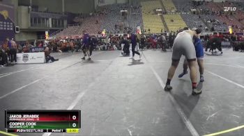 285 lbs Placement (4 Team) - Cooper Cook, Oklahoma City vs Jakob Jerabek, Morningside (Iowa)