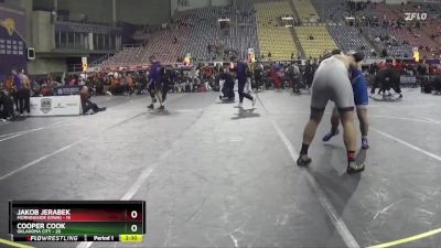 285 lbs Placement (4 Team) - Cooper Cook, Oklahoma City vs Jakob Jerabek, Morningside (Iowa)