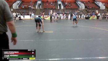 140 lbs Cons. Round 9 - Liam Fitzpatrick, Michigan Premier vs Tyler Henderly, Wauseon