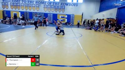 126 lbs Round 7 (8 Team) - Jose Herrera, Attack WC vs Draven Thompson, VSUS Athletics RTC