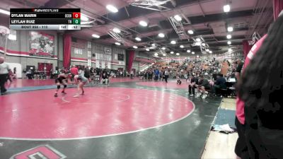 110 lbs Cons. Round 7 - Dylan Marin, Centennial Corona vs Leylah Ruiz, Trabuco Hills