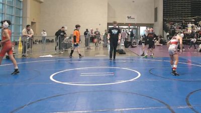 85 lbs Rr Rnd 8 - Bradey Bleich, Mat Assassins Black - MSE vs Donavan Peno, Revival Oange