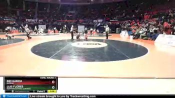 3A 113 lbs Cons. Round 2 - Ino Garcia, Batavia vs Luis Flores, Hoffman Estates (Conant)