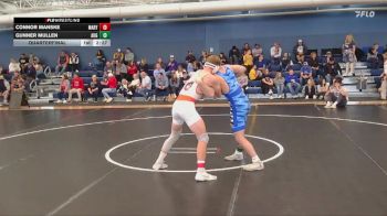 174 lbs Quarterfinal - Connor Manske, Mary vs Gunner Mullen, Augustana (SD)