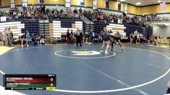 115 lbs. Champ. Round 2 - Carlynn Mynatt, Marshfield vs R`cardenay Michel, Matanzas